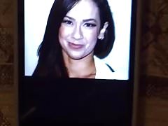 Aj lee cum shot