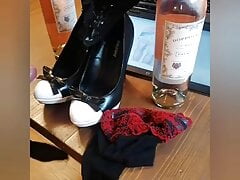 User tribute maxi22222 dirty panty heels nylon cum thong