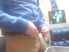 Jacking off little dick