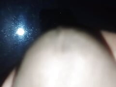 Dick is fully covered with hot cum 🔥