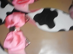 gipsy friend pink mules cummed 2