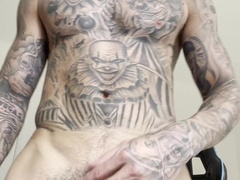Erick shows off his straight hole