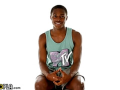 Buff beauty Martin Rush captivating your attention without stripping