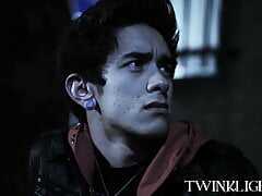 Gay twinks Jason Alcok and Jae Landen anal fuck hardcore