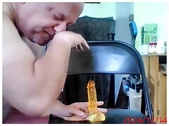 me with a dildo