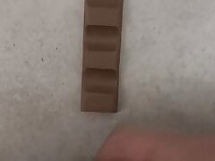 Cumming on Chocolate Bar