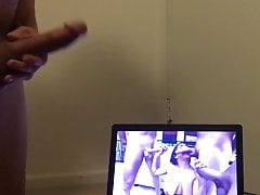 Making my own sperm cocktail while watching Penelope Piper