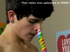 Rock Hard Pink Twink Porn Cock