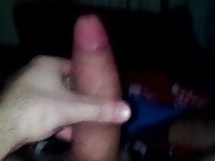 Late night stroking.