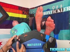 Black first-timer kittle tortures his held round dom Matt