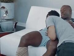 Young black basketball player fucked by gay big muscle coach
