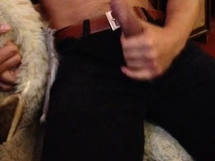 Dude attempts to jism before his stepbrother comes, nearly caught him masturbating off