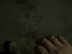 Cumshot outside
