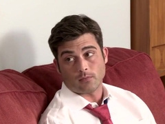 Guy Slides His Cock Into Straight Virgin Hole And Fucks The Former Priest Until He