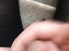 Wanking my big cock