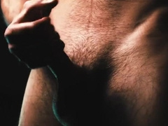 ASMR - Stroking off at the vid shoot - salivating on prick and money-shot in high quality