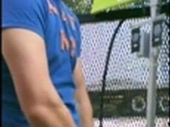 Home Depot Bear Jacks Off in the Garden Center5555