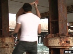 Watch this guy pound Homo Ass & take a hot load in his mouth