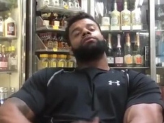 Black guy jerks off 5