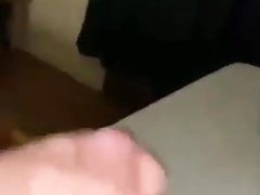 My friend cums show