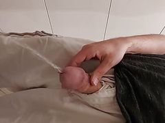 Urinal Pissing and Stroking