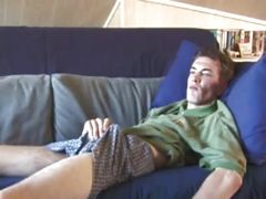 Damon Beats Off With Sex Toy