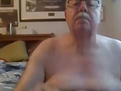 grandpa show on webcam
