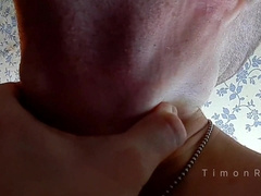 Slender Fellow Timonrdd With A Meaty Furry Salami Strongly Came From A Rotating Masturbator