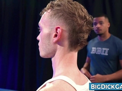 Fortunate Banks Eyes covered Frat Pledge Ravaged by Cody Seiya and Tops