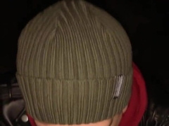 Deepthroating a humungous shaft and drinking gay-for-pay studs stranger's spunk.