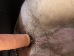 Plumbing a faggot stepdaddys brown-eye with fuck stick and spunking