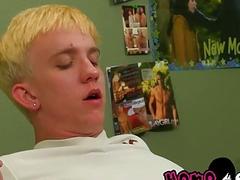 Emo twink couple Jordan Ashton and Dustin Cooper anal fuck