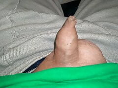 take my juicy small thin foreskin cock out of the pants