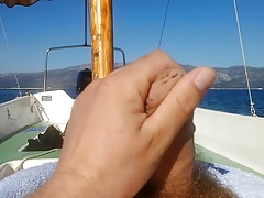 Wilderness wank 3. I'm on a boat