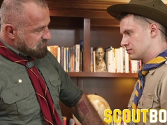 ScoutBoys - Cherry scout very first time finger-tickled hand job from Felix Kamp