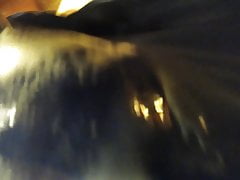 Cumming INSIDE lycra spandex with precum