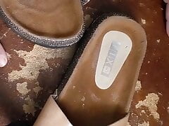 Her daily used sandals