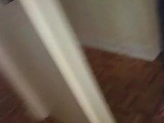 another huge cumshot on mirror.