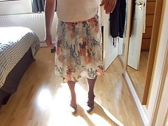 Nici Cums in Summer skirt