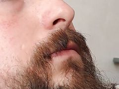 solo bearded gay masturbation no cuming hairy dick masturbation and flas