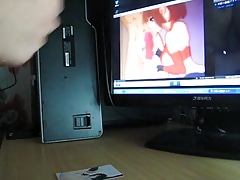 K-ON Mio fap gel cum dump