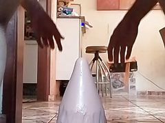Giant Plug Fitting My Ass