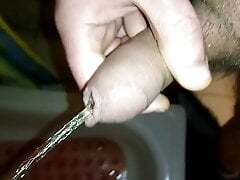 piss in the shower