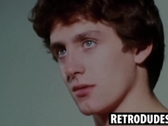 RetroDudes.com - College jock Jacques enjoys an intimate solo masturbation session
