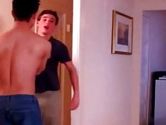 Twink get pounded by his jock housemate