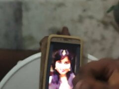 Cum tribute on my crush Arunima