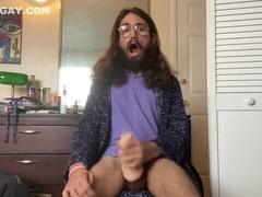 Guy With Cerebral Palsy Is A Shooter With His New Pussy Toy