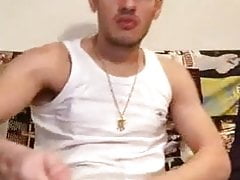 Sexy guy masturbing