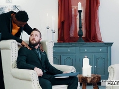 Marquee D.Angelo Penetrates A Bearded Milky Guy