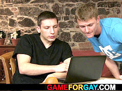 Ass fucking, gay blowjob, first time gay sex